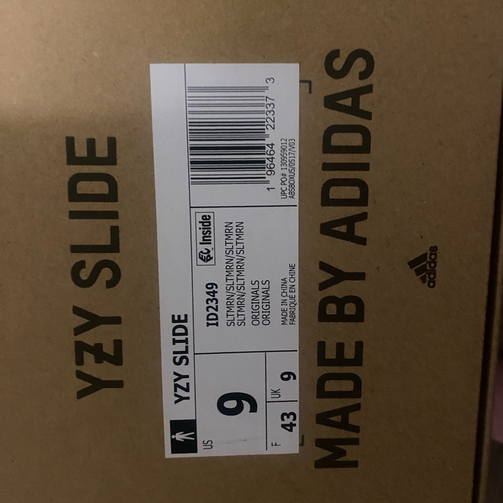 Mens Yeezy Slides
